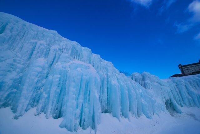 北海道　層雲峡氷瀑まつり