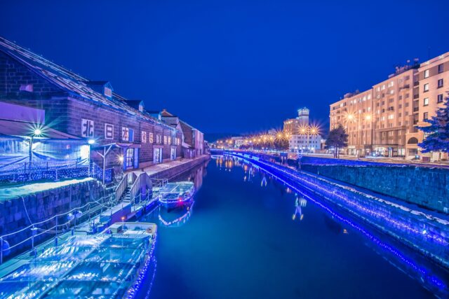 北海道　小樽運河