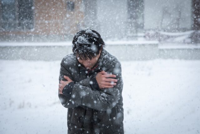 北海道　寒さによる体調不良