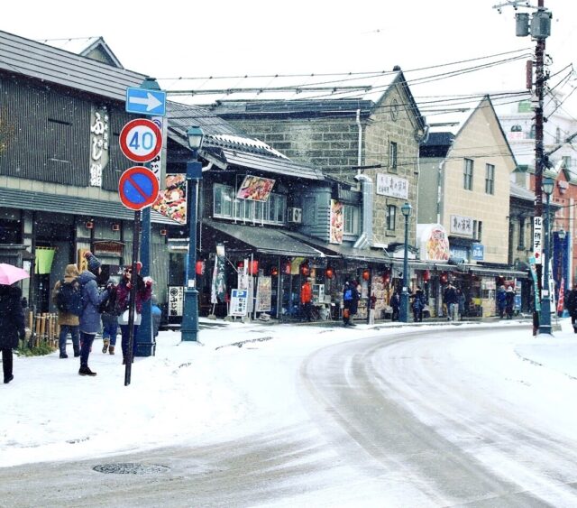北海道　1月の小樽