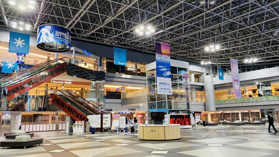北海道　新千歳空港　空港