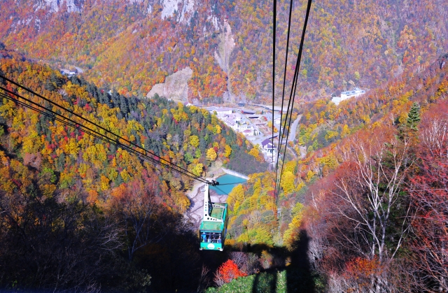 層雲峡　紅葉